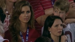 Katherine Webb Alabama QB AJ McCarrons Girlfriend Is Webs Latest Crush [upl. by Dannye664]