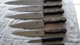 Sharpening a Victorinox Knife [upl. by Learrsi]