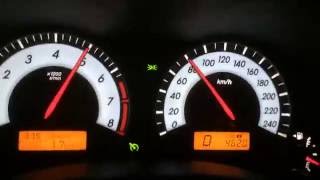 Toyota Altis 20V 0100kph [upl. by Amolap]