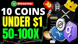 Top 10 Crypto Coins Will Make Millionaires BEST CRYPTO TO BUY NOW Under 1 in 2023 [upl. by Hcelemile493]