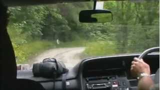 Driving down Skippers Canyon Queenstown New Zealand [upl. by Ateval]