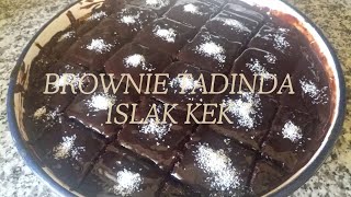 Brownie tadında ıslak kek tarifi💯 [upl. by Salene]