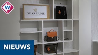 Bekende Haagse tassenontwerper Omar Munie opent zijn nieuwe winkel aan het Noordeinde  OMROEP WEST [upl. by Karlin]