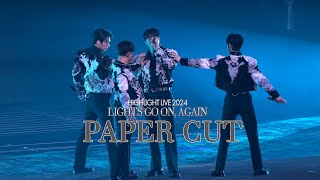 LIGHTS GO ON AGAIN 240512 HIGHLIGHT LIVEPAPER CUT [upl. by Atteynod]