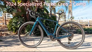 New 2024 Specialized Turbo Creo 2 Comp in Deep Lake Metallic [upl. by Nyletak865]