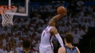 Russell Westbrook Gets Free and Throws the Hammer Down [upl. by Mitchael]