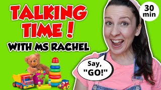 Talking Time with Ms Rachel  Baby Videos for Babies and Toddlers  Speech Delay Learning Video [upl. by Bigg]