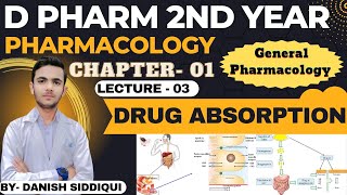 Ch01L3 Drug Absorption  Pharmacology D Pharm 2nd Year drugabsorption exitexam result dpharm [upl. by Sonja783]