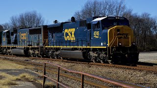 Lots of Train Action on a Weekend Railfanning Decatur AL  1215  121723 [upl. by Handel]