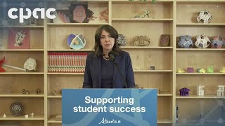 Alberta announces funding to help overcrowded schools – July 23 2024 [upl. by Tnias]