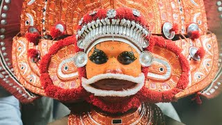 Theyyam  kannur Theyyam  തെയ്യം  Rare Indian ritual in kerala  Veeran Theyyam  Theyyam Festival [upl. by Egidius]