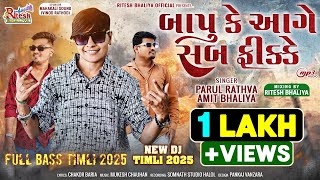 Parul Rathva New Timli 20242025  Bapu Ke Aage Sab Fikke  Amit Bhaliya New Timli 2025 [upl. by Anahtor]