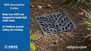 NDS Overview  Decorative Grates  Drainage Solutions Inc [upl. by Lleihsad]