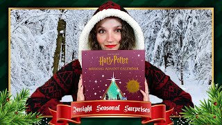 Harry Potter Insight Editions Hogwarts Seasonal Surprises Advent Calendar ❄️ [upl. by Dill121]