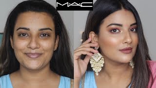 Step By Step Newly Wed Makeup  One Brand Makeup Tutorial With MAC Cosmetics [upl. by Maite]