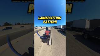 lanesplitting pattern case study tips and tricks  Honda Shadow Aero [upl. by Duarte749]