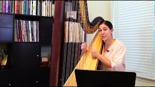 Harp Technique through Repertoire TwoHanded Trills [upl. by Merwyn163]