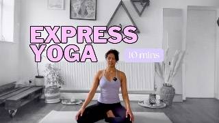 🧘🏽‍♀️ Express Yoga 10 minutes to Feel Good [upl. by Neron349]