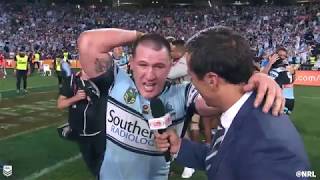 Eclipsing ET Paul Gallen becomes most capped Shark [upl. by Ahsital]