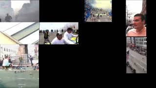 Boston Marathon Bombing various Footage Synced [upl. by Humbert]