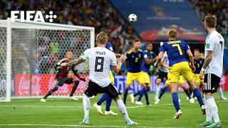 Toni Krooss Game Winning Freekick v Sweden  2018 FIFA World Cup [upl. by Aretak830]