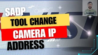 Hikvision Ip camera Change Ip Address SADP TOOL software  Step by Step Full Video [upl. by Neelav448]