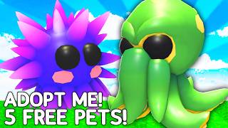 How To Get ALL 5 NEW Ocean Pets In Adopt Me [upl. by Witty]