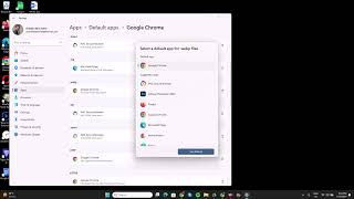 Como Configurar Google Chrome como navegador por defecto en Windows 11 [upl. by Anomer824]