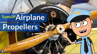 6 Types of Aircraft Propellers in Detail PropellerPlanes Aviation [upl. by Levy]