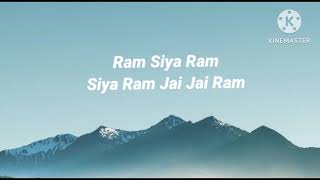 Ram siya ram song lyrics Adipurush  prabhas sachet paramparaManoj muntashir S om RautBushan K [upl. by Esmeralda]