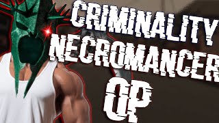 Roblox Criminality Necromancer is OP [upl. by Elsilrac]