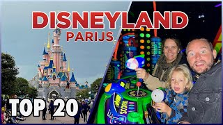 DISNEYLAND PARIJS  De 1 PRETPARK gids met TOP 20 BESTE attracties [upl. by Endres653]