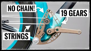 Are Chainless String Drive Bicycles a Genius or Terrible Idea [upl. by Htnamas945]