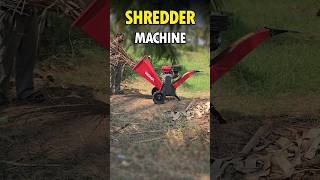 Heavy duty Petrol WOOD CHIPPER  SHREDDER Machine [upl. by Philo308]