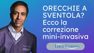 ORECCHIE A SVENTOLA Ecco la correzione miniinvasiva [upl. by Ecirb683]