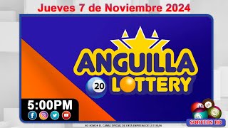 Anguilla Lottery en VIVO 📺  Jueves 7 de Noviembre  500 PM [upl. by Odlonyer]