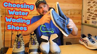 Choosing Wading Shoes for Creek Fishing [upl. by Fording321]