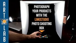 LimoStudio Photo Shooting Box  Light Kit Review amp Unboxing [upl. by Dorraj295]