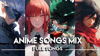 Best Anime Openings amp Endings Mix │Full Songs  Subscribers Version [upl. by Siramad988]