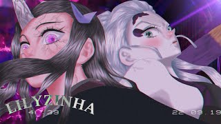 Daki e Nezuko  Nada Vai Sobrar 💜Demon Slayer  Lilyzinha ft kaoriiS ✨ [upl. by Ymiaj]