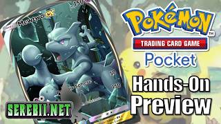 Pokémon TCG Pocket  Preview  Exclusive First Look [upl. by Ailero269]