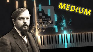 Rêverie  Debussy  MEDIUM Piano Tutorial [upl. by Hagood]