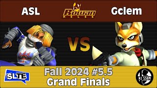 Rowan SSBM Fall 2024 55 ASL Sheik Vs Gclem Fox  Grand Finals [upl. by Ingrim]