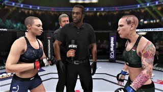 ROSE NAMAJUNAS VS BEC RAWLINGS UFC [upl. by Regdirb]