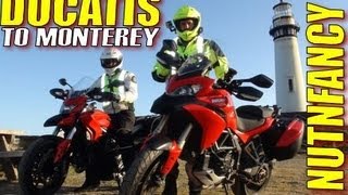 TNP Adventure Rider Ducatis to Monterey [upl. by Nettie]