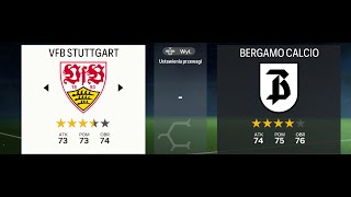 FC 24 Liga Mistrzów Stuttgart vs Bergamo Calcio Atlanta Bergamo [upl. by Wendell]