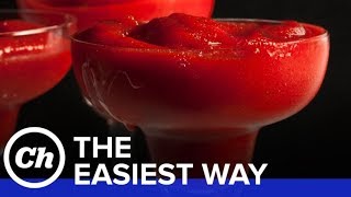 Easy Frozen Margaritas  How to Make The Easiest Way [upl. by Kirsch862]