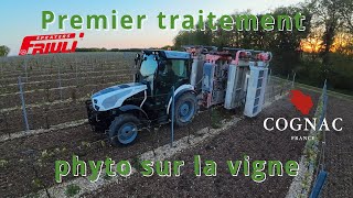 Premier traitement phytosanitaire sur la vigne 2024 [upl. by Elsi272]