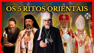 As 23 IGREJAS CATÓLICAS ORIENTAIS sui iuris e seus 5 RITOS– Dossiê INÉDITO em português [upl. by Onfroi]