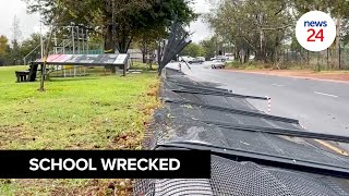 WATCH  Twentysix Western Cape schools reported damage due to stormy weather [upl. by Treiber909]